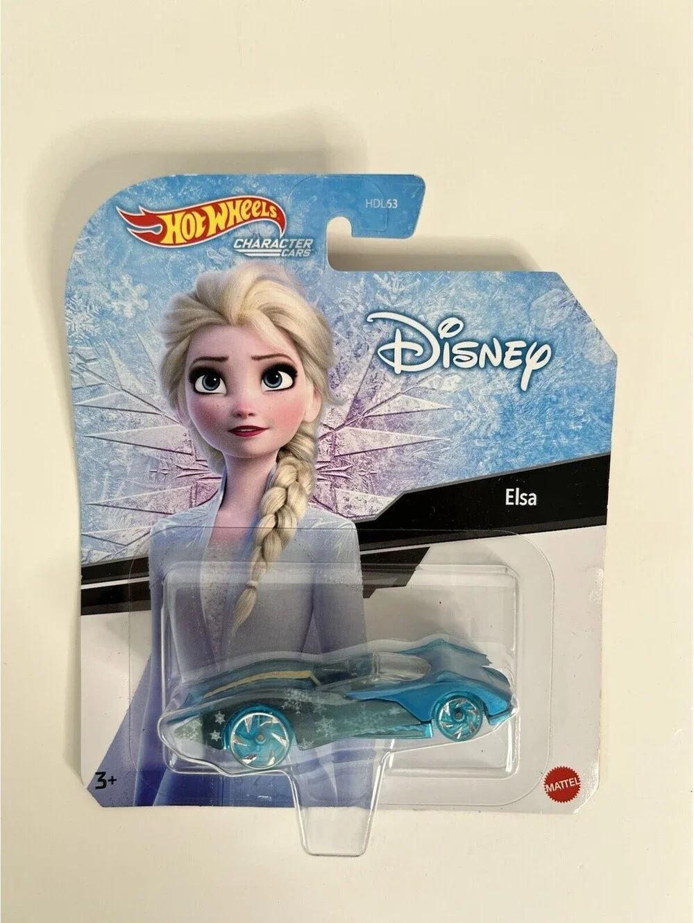 NEW Mattel GYB22 Hot Wheels Disney Frozen Movie ELSA DieCast 1:64 Character Car